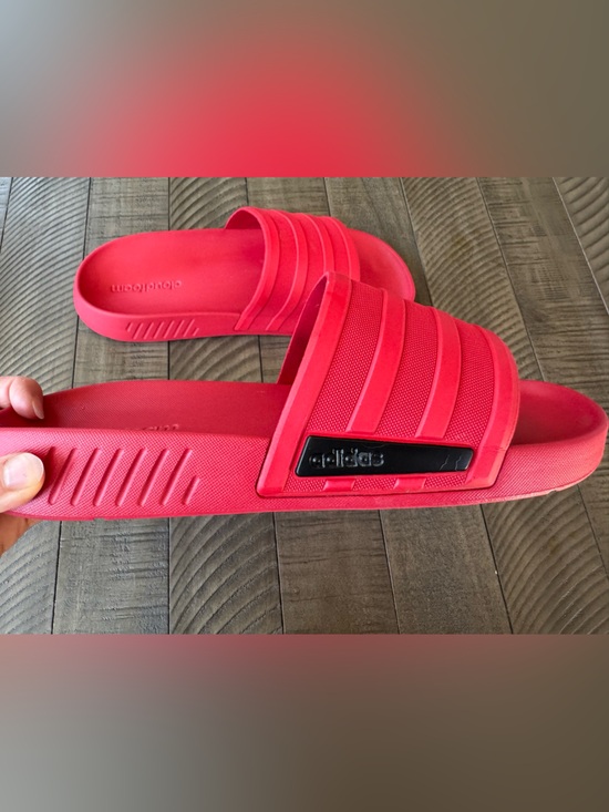 adidas - Adidas Racer TR Slides Red Slide - Sandals Men’s Size 10 main image 5